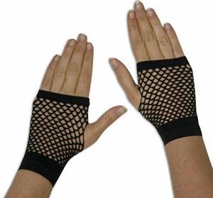 Fingerless Fishnet Gloves (pair) - Baum's Dancewear