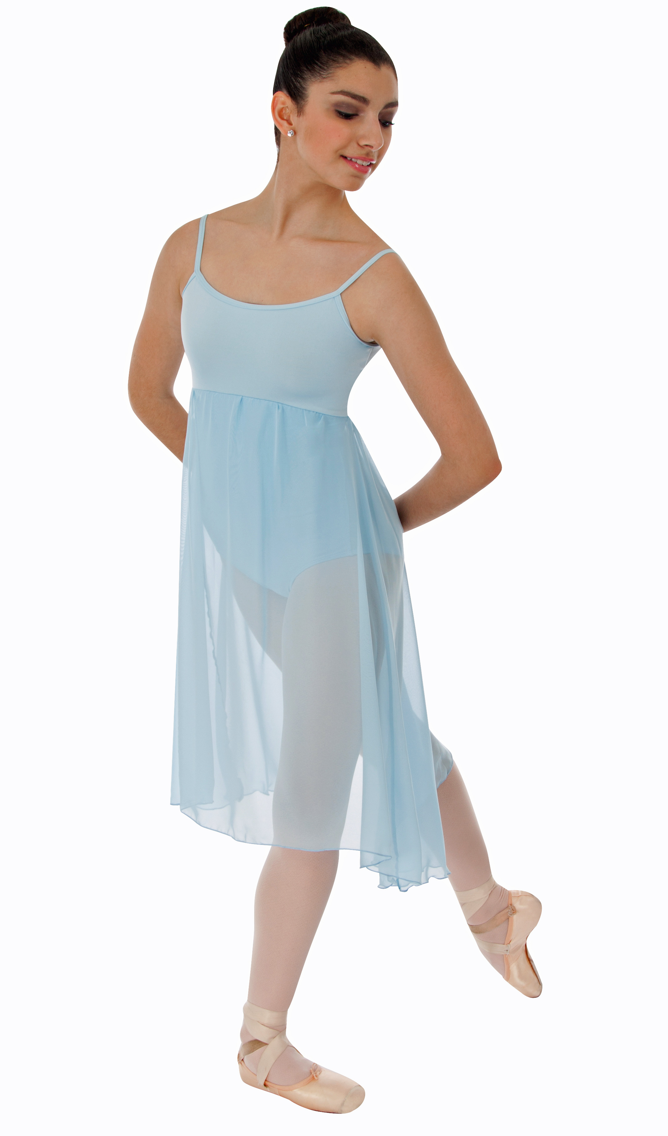Body Wrappers Camisole Dance Dress (CLEARANCE) - Baum's Dancewear