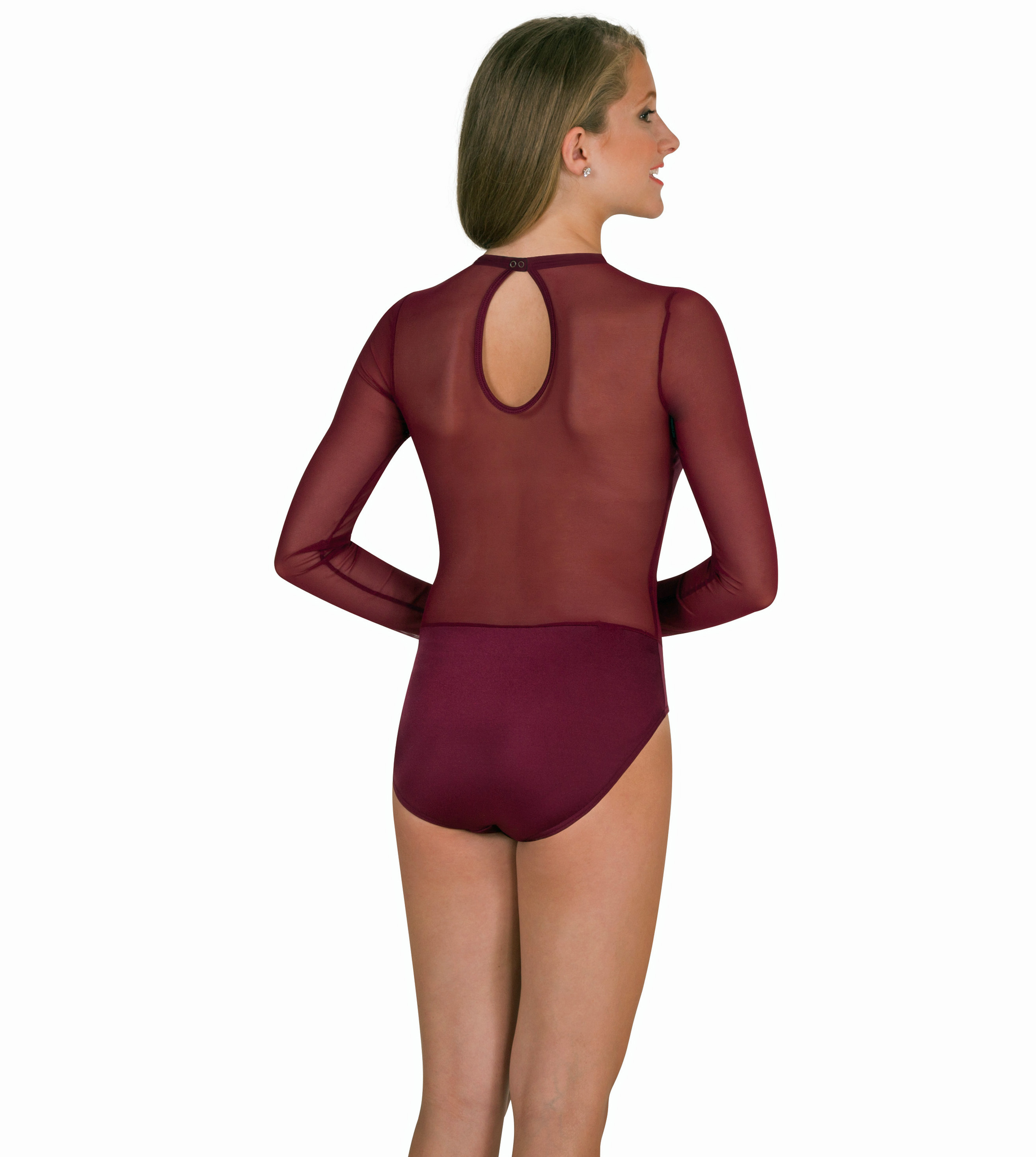 Body Wrappers Long Sleeve Leotard 0209 
