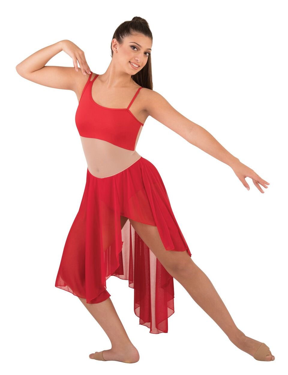 Body Wrappers MicroTECH Camisole Dance Dress (SALE) - Baum's Dancewear